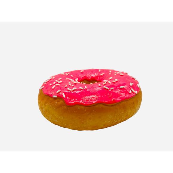 Donut Wall Decor - Hot Pink with white sprinkles - brand new - Picture 2 of 3